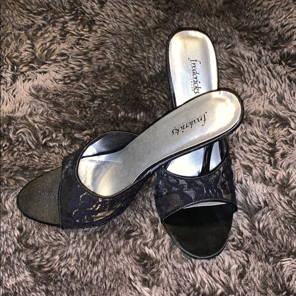 Lace heels